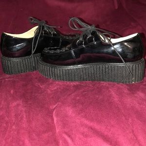Patent Leather Platform Creepers